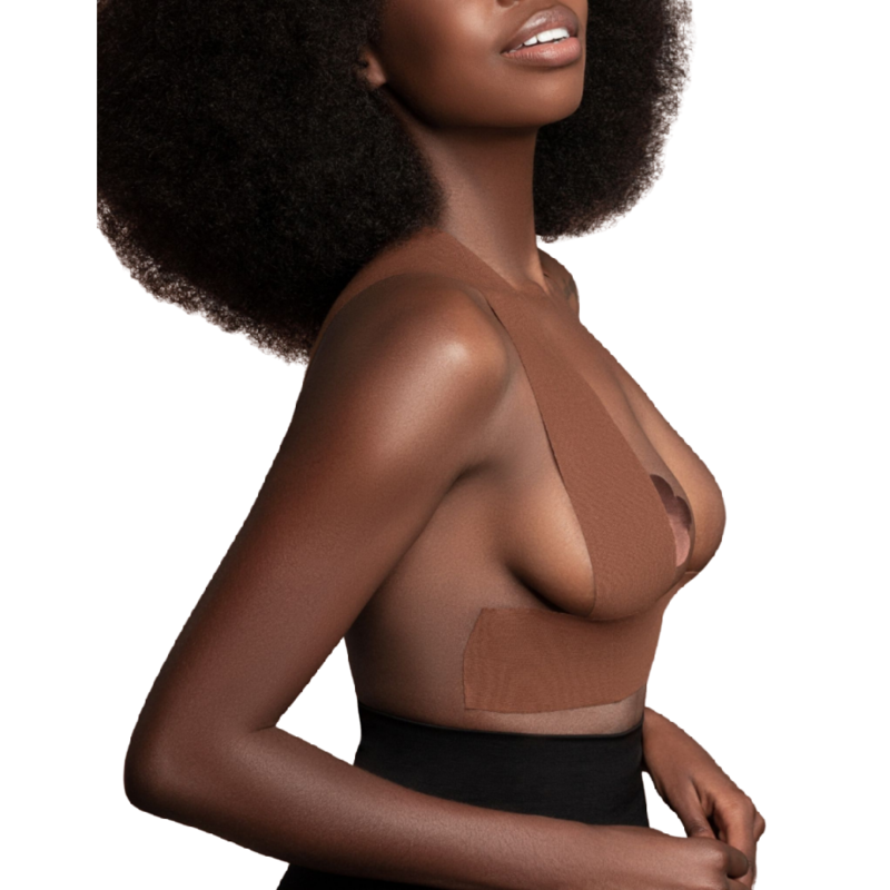 Body Tape & Nipple Covers Set - Brown