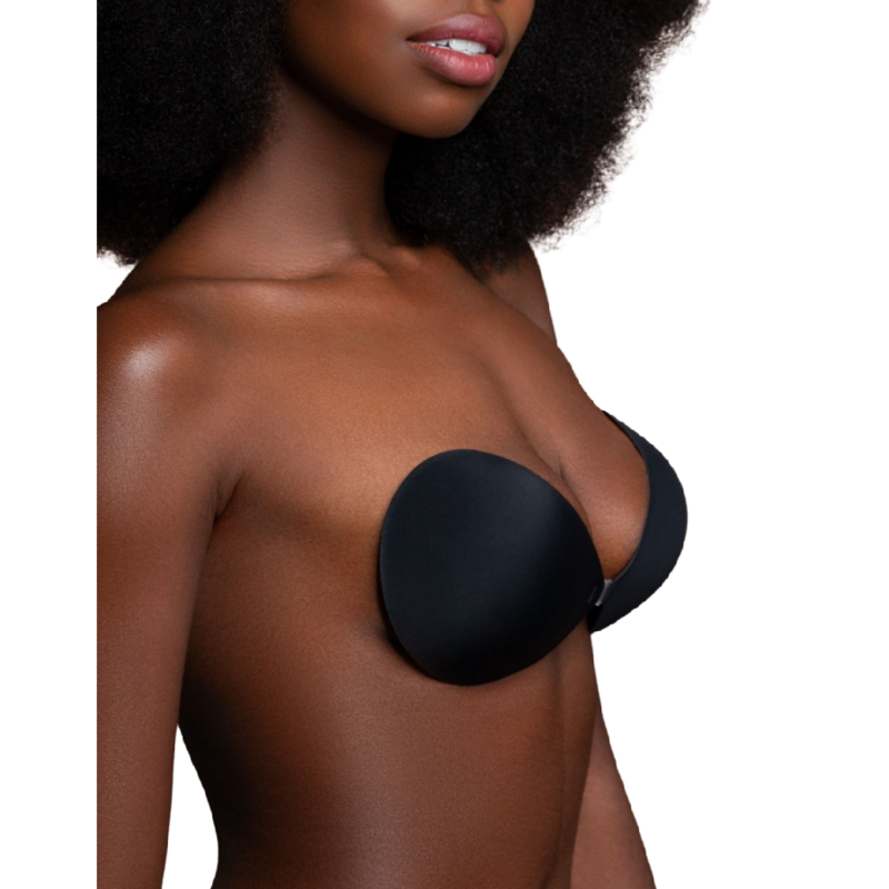 Invisible Black Bra - C Cup Lingerie