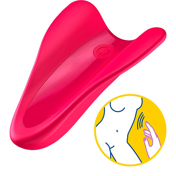 Vibrador de Dedo Fucsia High Fly