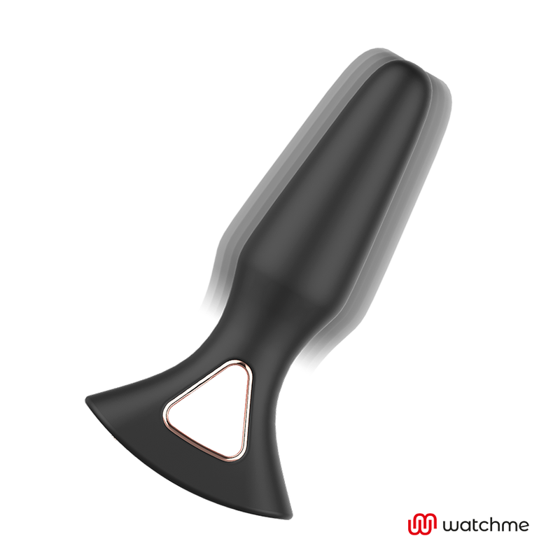 Vibrador Anal com Plug e Controlo Remoto Watchme