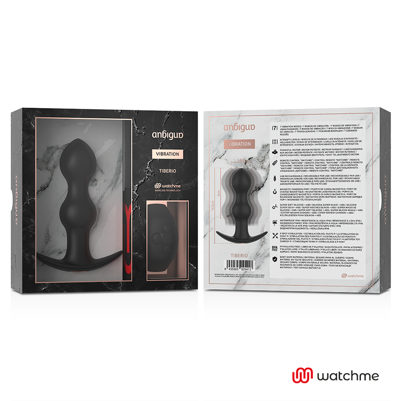 Tiberio Remote Control Anal Vibrator