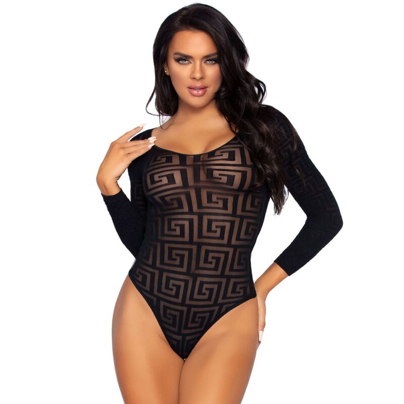 Mosaic Snap Crotch Bodysuit