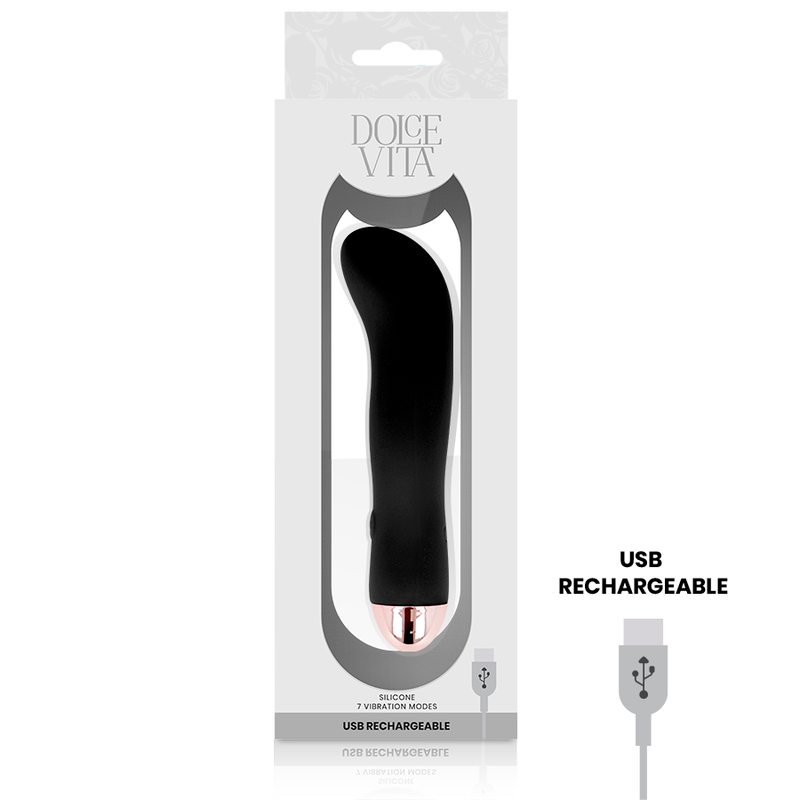 Vibrador Dual Recargable de 7 Velocidades