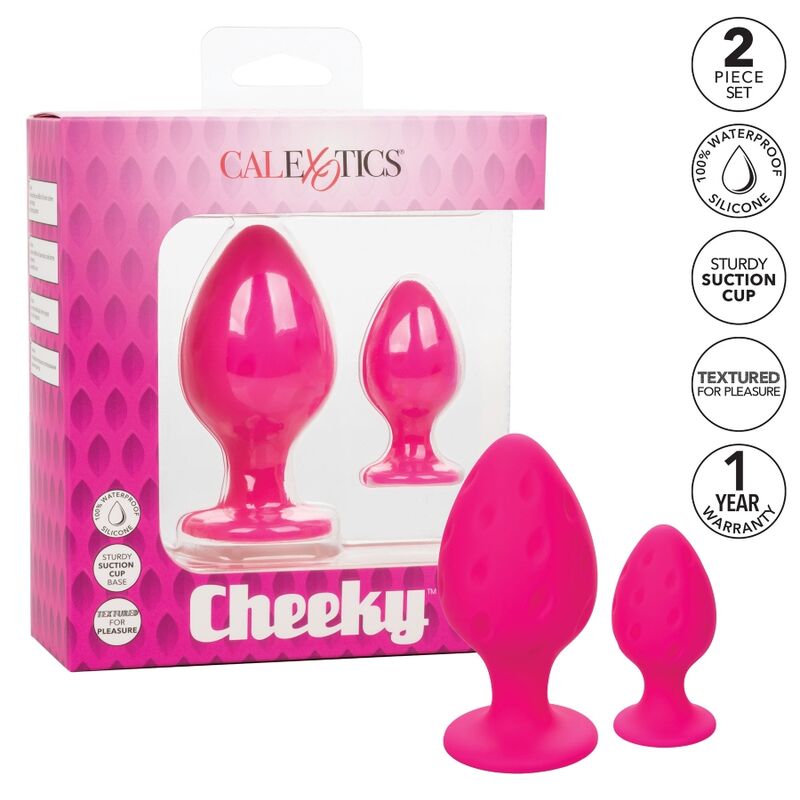 Pink Buttplug for Cheeky Pleasure