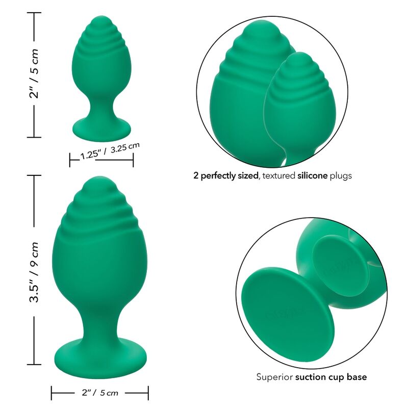 Plug Anal Atrevido Verde