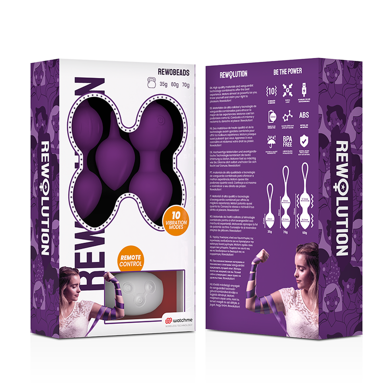Rewobeads Remote Control Vibrating Balls