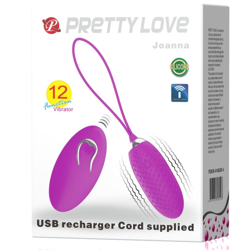 Huevo Vibrador con Control Remoto Joanna