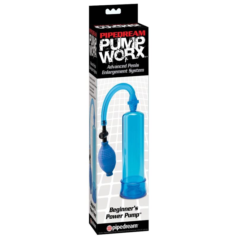 Beginners Power Pump Clear - Blue