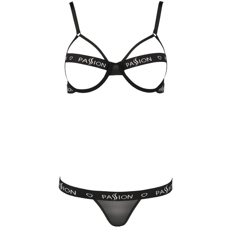Kyouka Two-Piece Black Lingerie Set S/M