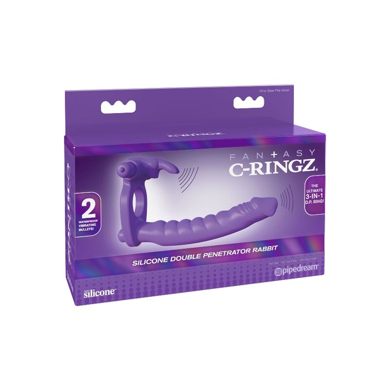 Dual Stimulation Silicone Rabbit Vibrator