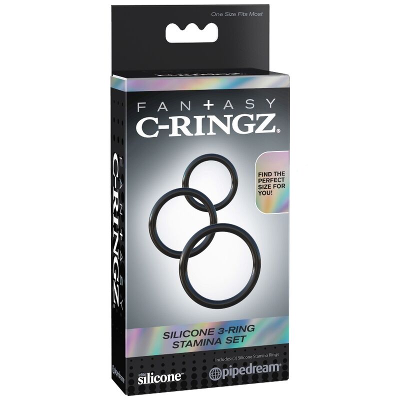 Silicone 3 Ring Stamina Set