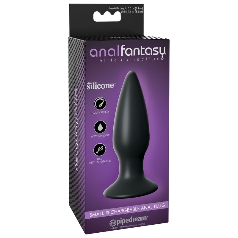 Compact Rechargeable Anal Plug