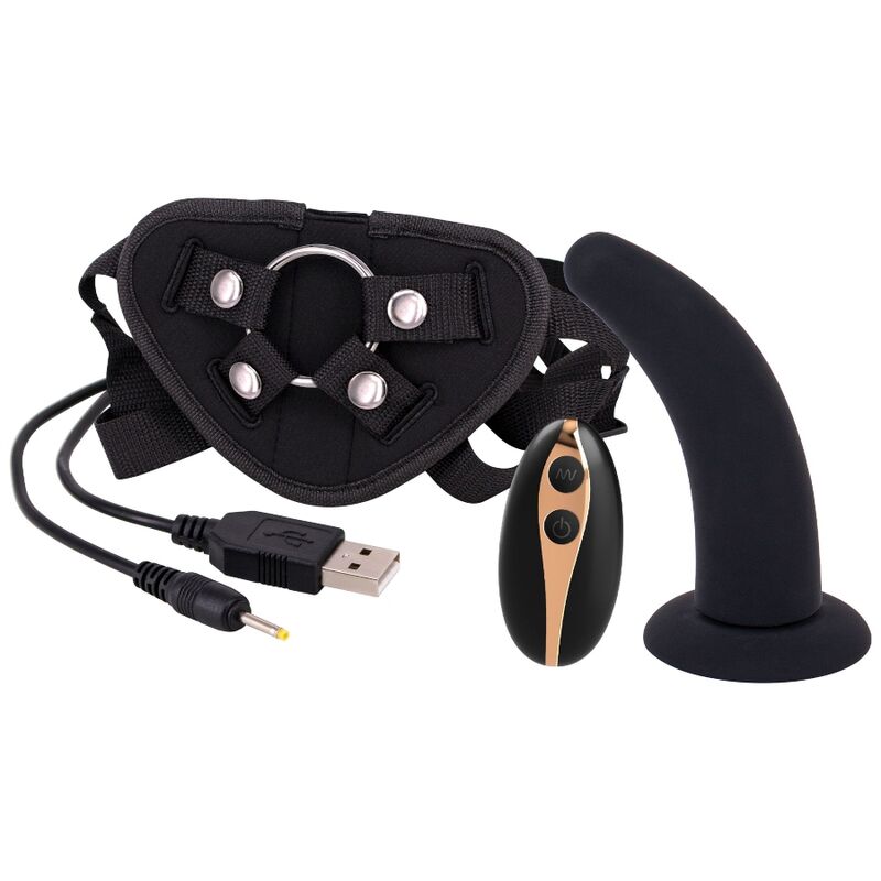 Arnês para Strap-On Ajustável com Dildo de 125cm