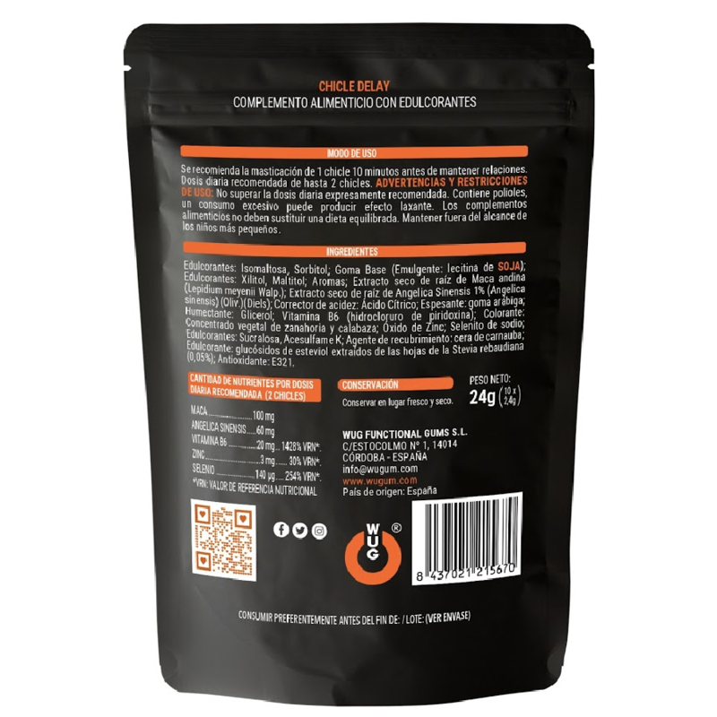 Retardante para Retrasar el Orgasmo Control de Clímax (10uds)