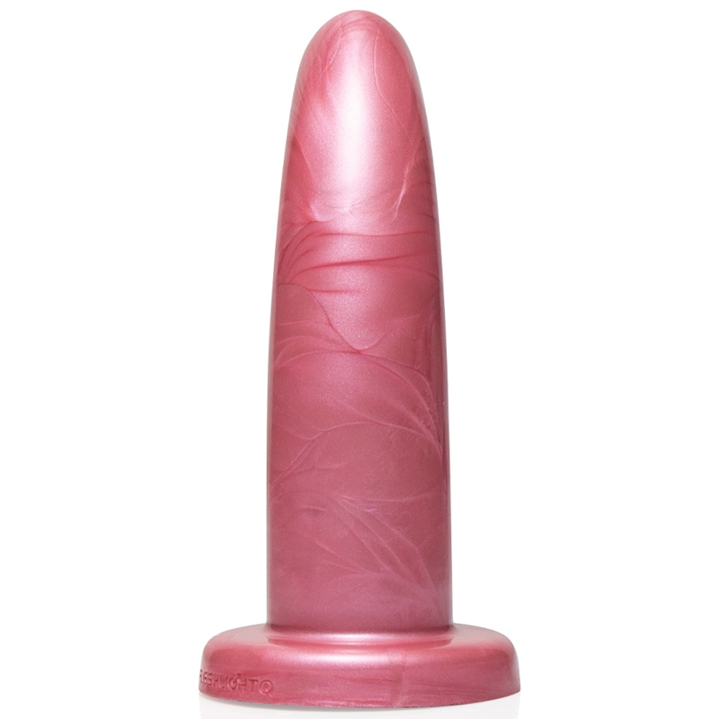 Medium Golden Rose Curved Dildo
