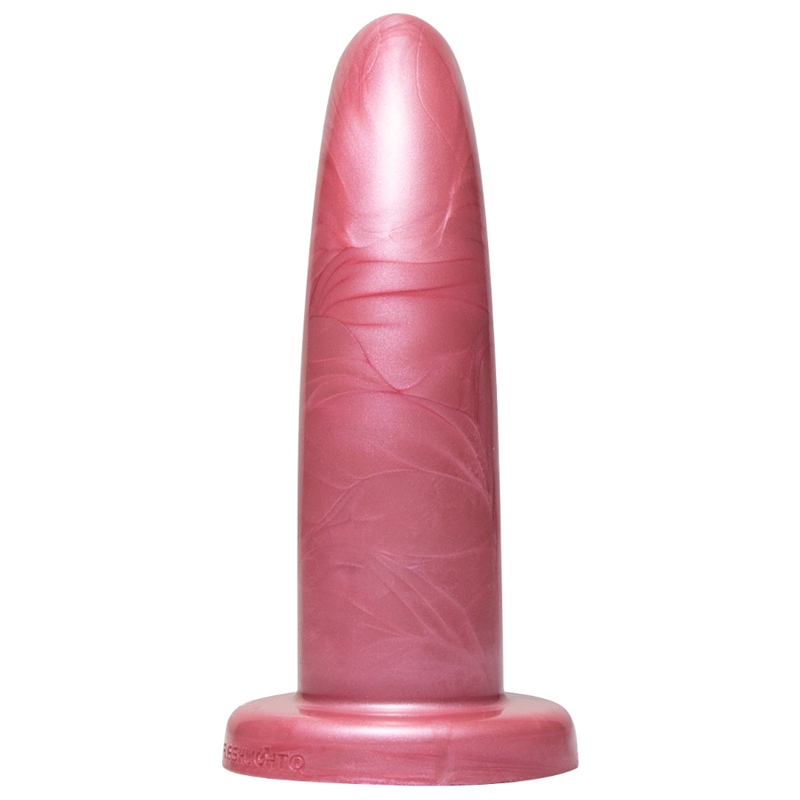 Medium Golden Rose Curved Dildo