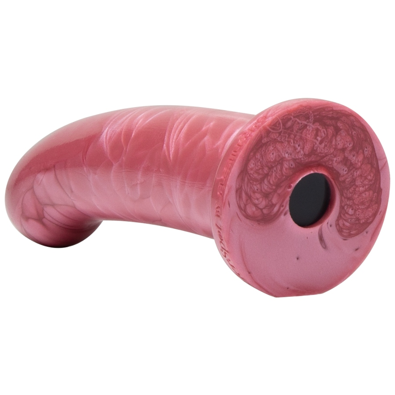 Golden Rose L Curved Dildo
