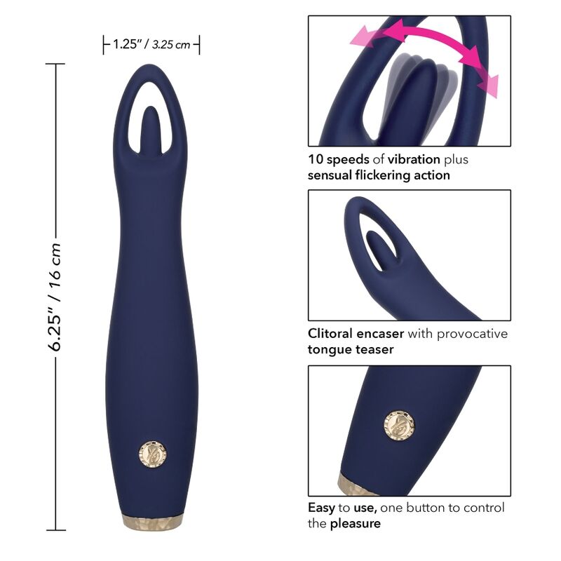 Vibrador Estimulador Chic Jasmine com 10 Velocidades