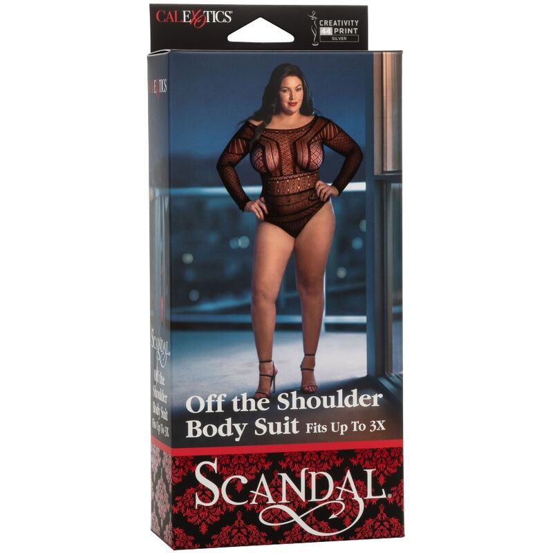 Body con Hombros Descubiertos Talla Grande Scandal