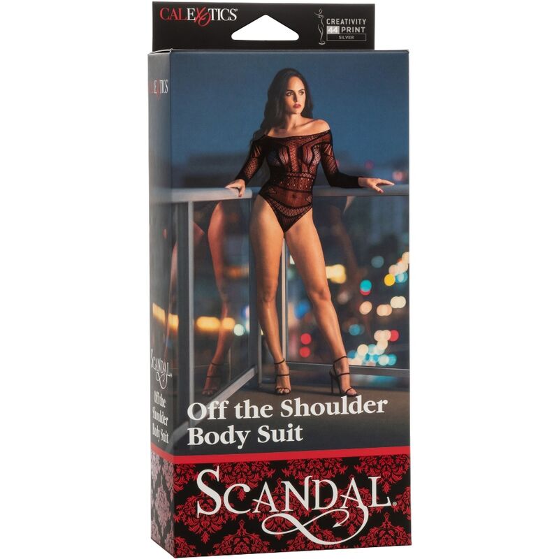 Body con Escote de Hombro Talla Única Scandal