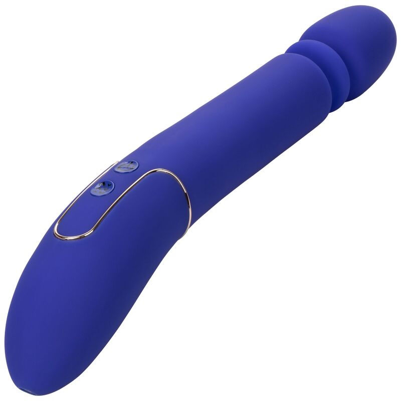 Vibrador Delgado Desvergonzado Thumper - Azul