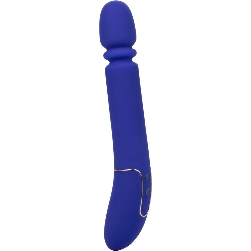 Vibrador Delgado Desvergonzado Thumper - Azul