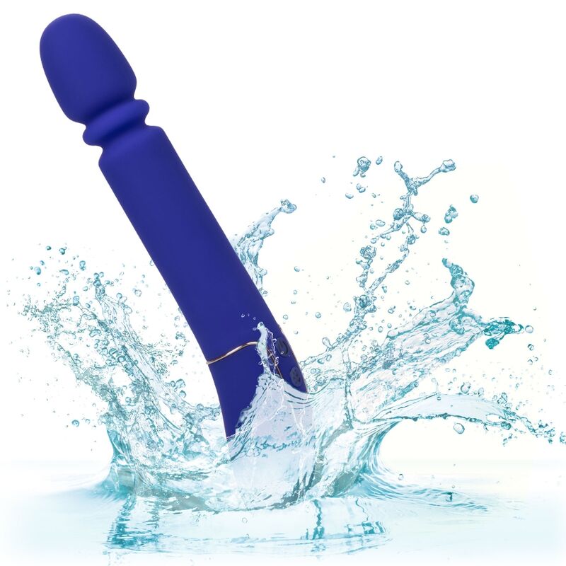 Vibrador Delgado Desvergonzado Thumper - Azul
