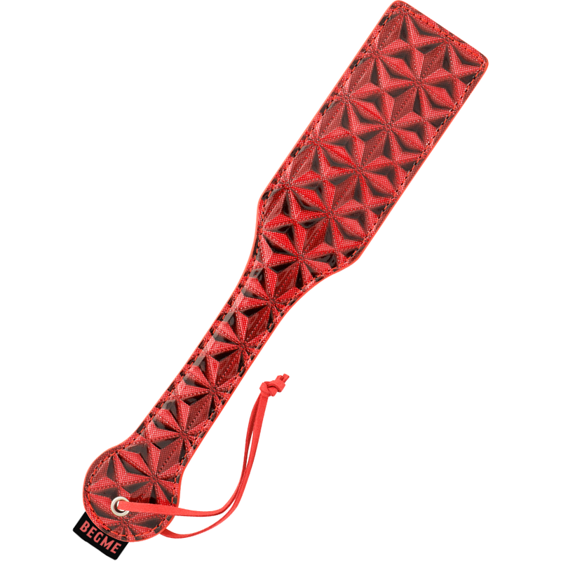 Red Edition Vegan Leather Bondage Paddle