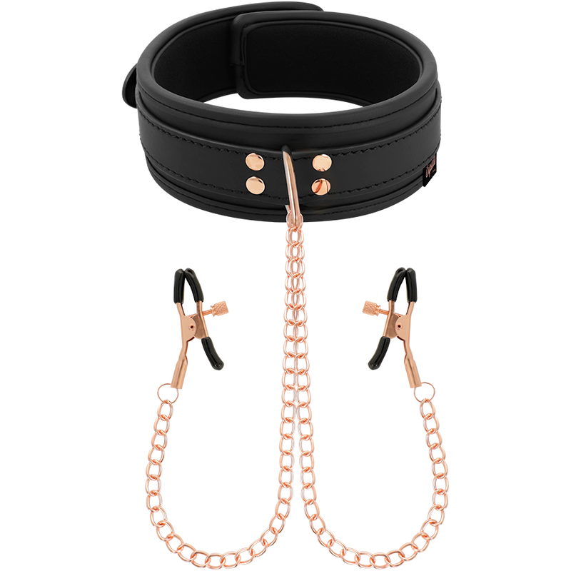 Neoprene-Lined Fantasy Nipple Clamp Necklace