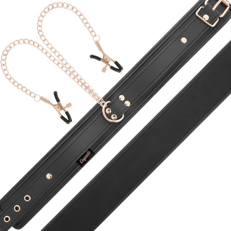 Neoprene-Lined Fantasy Nipple Clamp Necklace