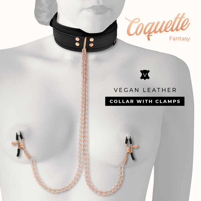 Neoprene-Lined Fantasy Nipple Clamp Necklace
