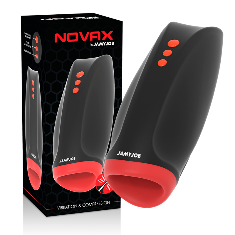Novax Vibrating & Compressing Masturbator