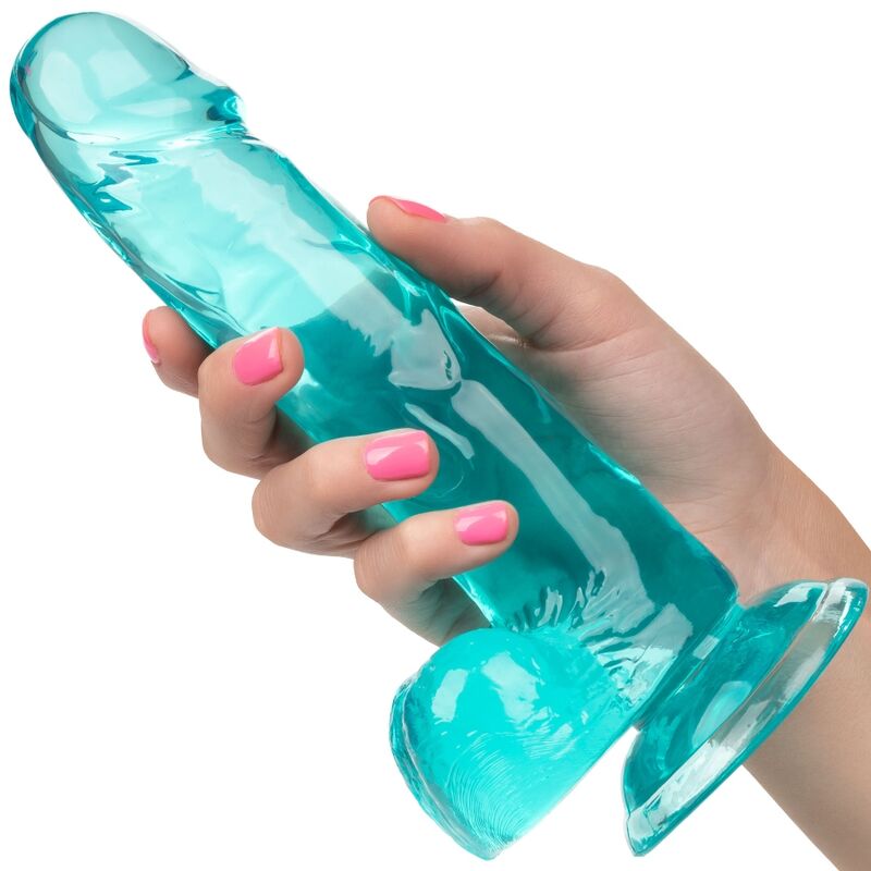 Size Queen Blue Dildo 15.3cm