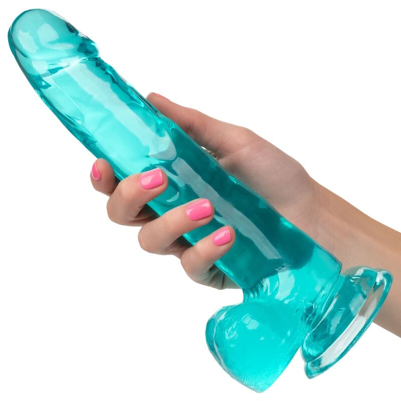 Size Queen Blue Dildo - 20.3cm