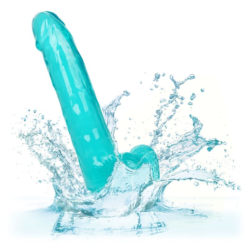Size Queen Blue Dildo - 20.3cm