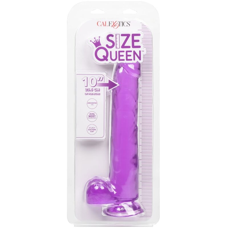 Dildo Púrpura para Amantes de lo Grande 25,5 cm