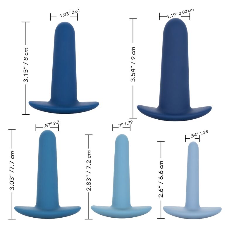 5-Piece Wearable Anal Training Kit