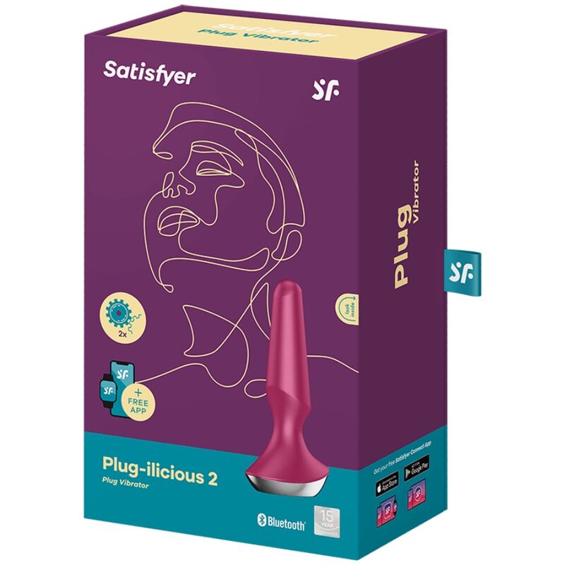 Plug Vibrador Berry Ilicious 2