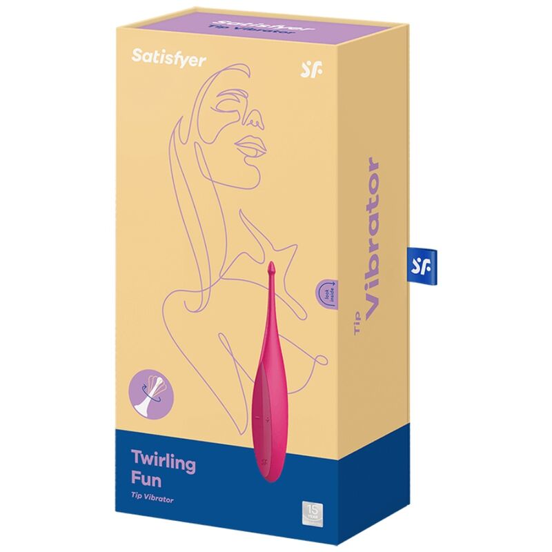 Vibrador Rosa con Punta Giratoria Divertida