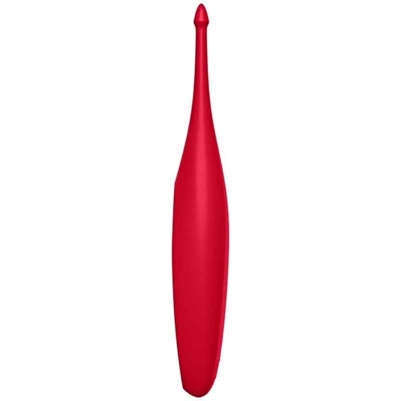 Vibrador Rojo con Punta Giratoria Divertida