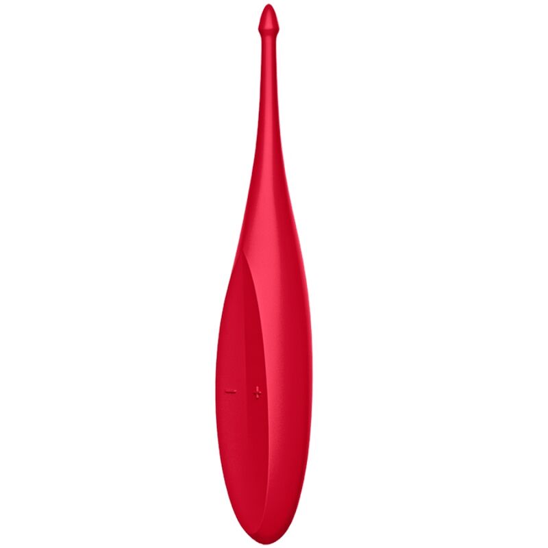 Vibrador Rojo con Punta Giratoria Divertida
