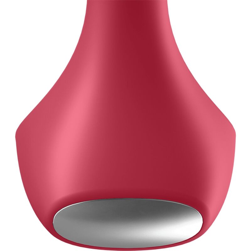Plug Anal Vibratório para Amantes Anais - Vermelho