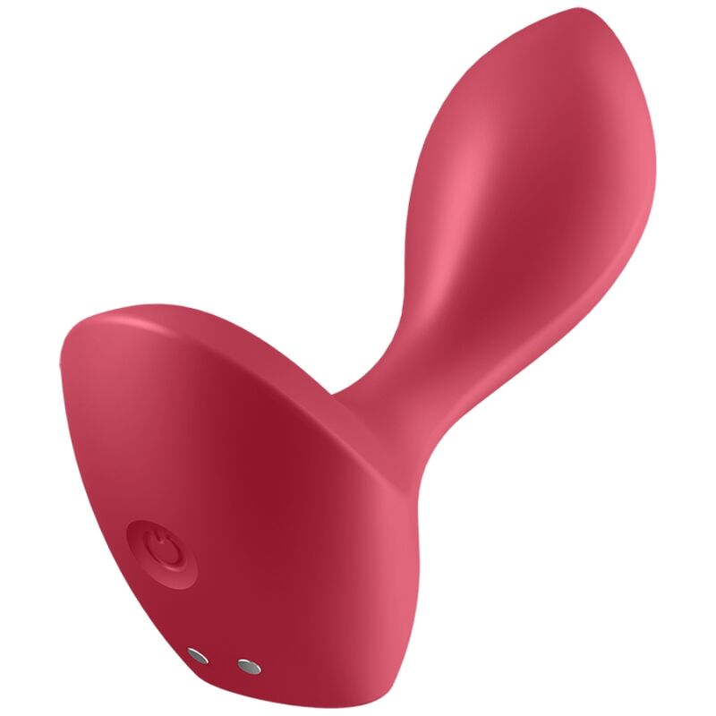 Plug Anal Vibratório para Amantes Anais - Vermelho