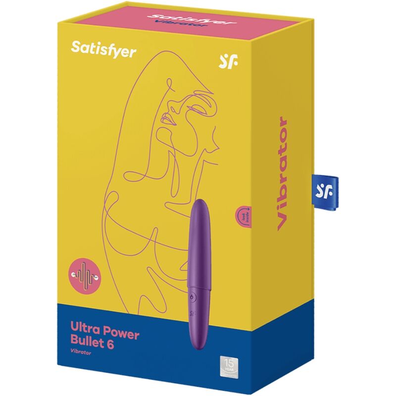 Ultra Power Bullet 6 Purple Vibrator