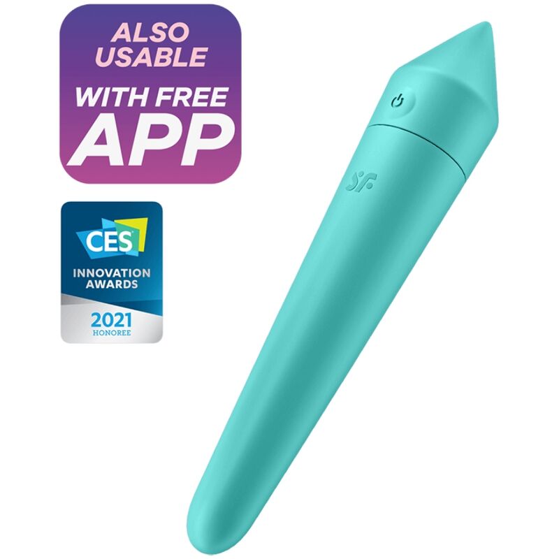 Ultra Power Bullet 8 Vibrator - Turquoise