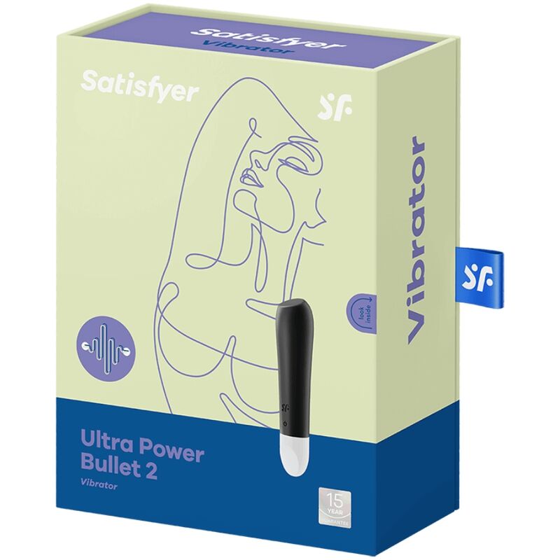 Vibrador Negro Ultra Power Bullet 2
