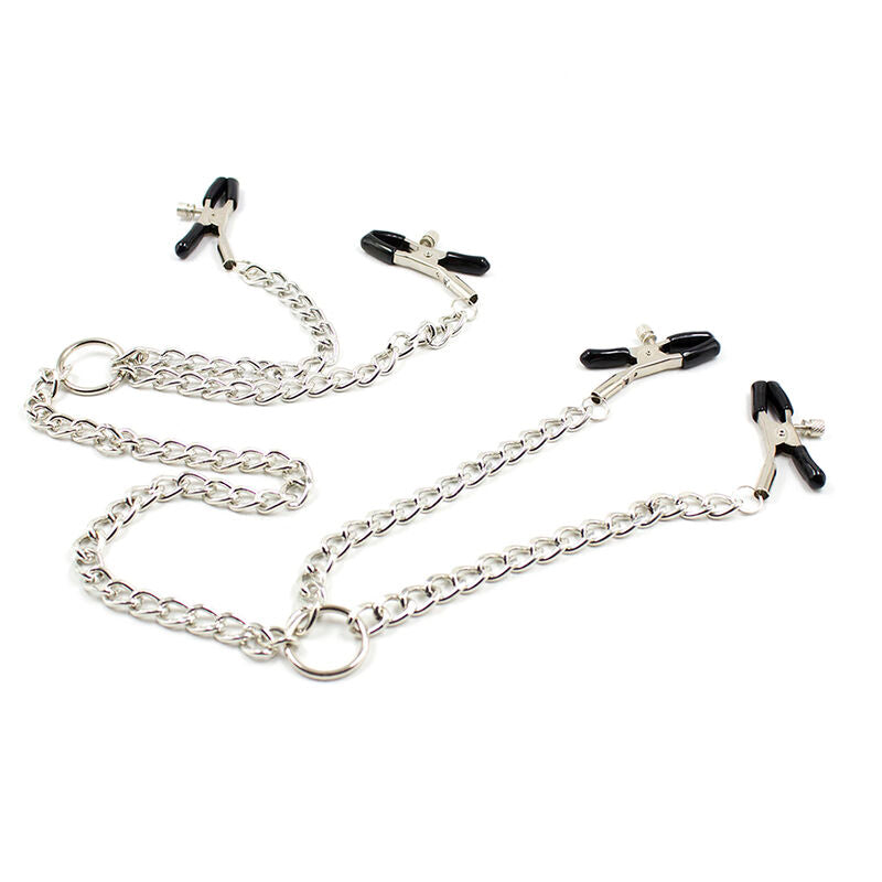 Captivating Chain-Linked Nipple Clamps