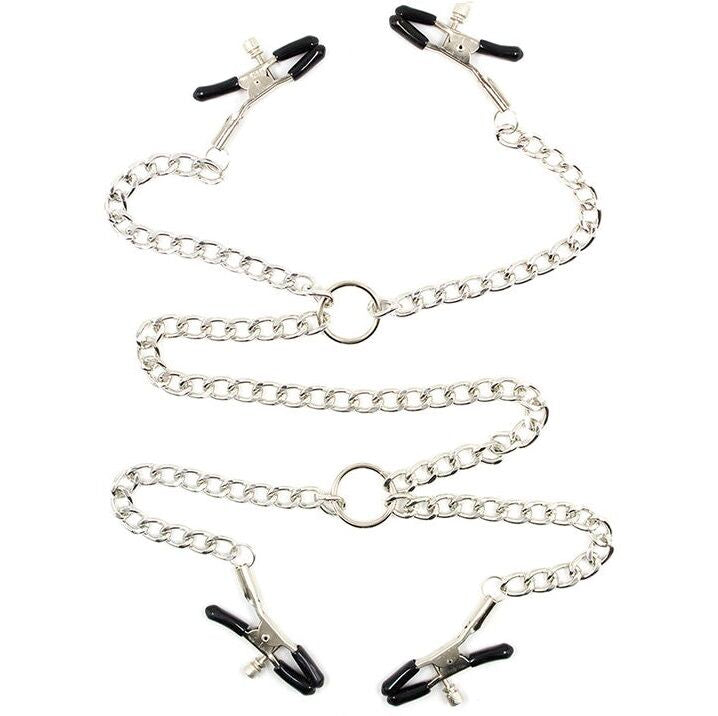 Captivating Chain-Linked Nipple Clamps