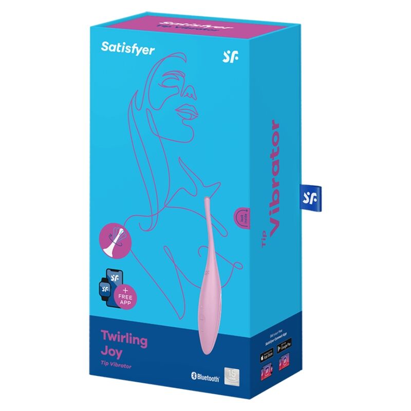 Twirling Joy Pink Clitoral Vibrator