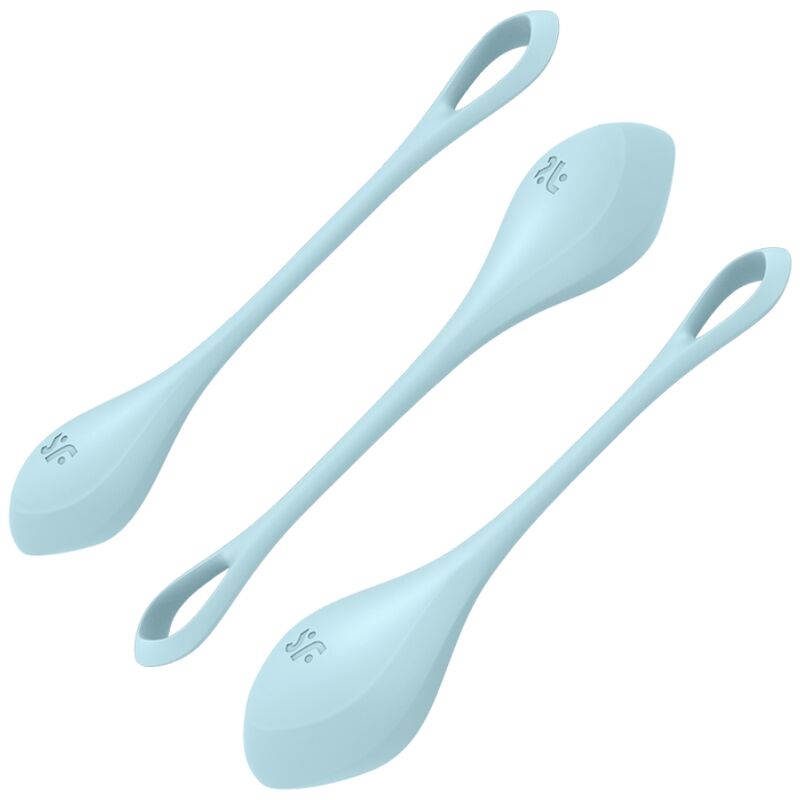 Yoni Power 2 Blue Kegel Training Set